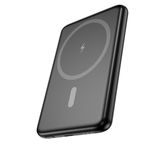 Hoco. J140A Tony 5.000 mAh PD 20W Ultra İnce Kablosuz Powerbank - Siyah