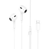 Hoco M111 Max Primero Lightning Kulakiçi Mikrofonlu Kablolu KULAKLIK-(5775) - MCT8729-3554 - Beyaz