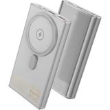 Hoco Q22 Taurus 10000MAH 22.5W+PD20W Magsafe Uyumlu Manyetik Hızlı Şarj Powerbank - Gri