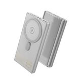 Hoco. Q22 Taurus 22.5W PD 20W Kablosuz Şarj Özellikli ve Dijital Ekranlı Powerbank - Gri
