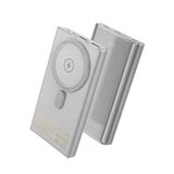 Hoco Q22 Taurus 22.5W Pd 20W Magsafe Gri Dijital Ekranlı Powerbank