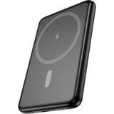 Hoco Tony J140A Siyah 5000 mAh Hızlı Şarj MagSafe Powerbank