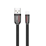 Hoco. U74 USB to Lightning Şarj Data Kablosu - Siyah