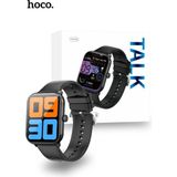 Hoco Watch Y3 Pro Akıllı Saat Dahili Gps Sesli Görüşme 1,69 Inç 49 mm Geniş Ekran - Siyah