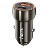 HOCO Z46A PD20W+QC3.0 USB+Type-C Giriş Araç içi Çakmaklık Hızlı Şarj Aleti