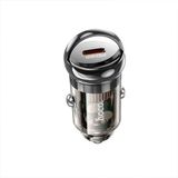 HOCO Z53 Sight Single PD30W Type-C Girişli Araç Çakmaklık Hızlı Şarj Aleti-(5775)