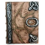 Hocus Pocus kitap of spells prop - spellbook cadılar bayramı dekorasyon lateks necronomicon kostüm not defteri (Sayfaları ile Tam Kitap)