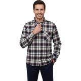 Hod Be Hod Erkek Kışlık Tek Cep Klasik Gömlek BGL-ST04989 - Bordo