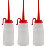 Hodbehod 3 Adet Yumuşak Şeffaf Plastik Yağdanlık 160 ml