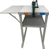 Hodbehod Kartela Kesme Makinesi Zikzag Kesme Sürfile Kesme Kumaş Kesim Makinesi 60 Cm Bıçak Boyu