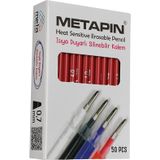 hodbehod Metapin Isı ile Silinebilen Uçan Refill Kalem İçi Kırmızı (0.7 mm) - 50 Adet