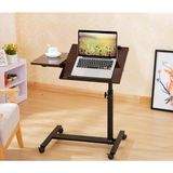 Hodbehod Mouse Bölmeli Portatif Katlanabilir Laptop Sehpası - Siyah - Y: 90 cm D: 47 cm G: 70 cm - Ceviz