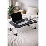 Hodbehod Yatak Koltuk Üstü Laptop Masası – Siyah - Y: 28 cm D: 60 cm G: 40 cm