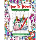 Hoe teken je eenhoorns voor kinderen van 4 tot 8 jaar: leer schattige dieren en mythische wezens te tekenen, stapsgewijze rastertekenboeken voor kinderen