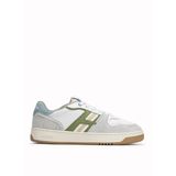 Hoff Beyaz-Gri Erkek Deri Sneaker CAIROLI