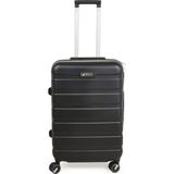 Hoffmanns Titan Orta Boy ABS Valiz Siyah 66x45x26 cm Su Geçirmez ve Dayanıklı Özellikte - Montajsız