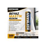 Hofmann YAPIŞTIRICI BEYAZ MASTİK SİLİKON 500GR
