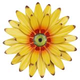 hogardeck Ayçiçeği Dekoru 11" İç Mekan Dış Mekan için Metal Çiçek Duvar Dekoru, Ayçiçeği Mutfak Dekoru Çiçekli Metal Duvar Sanatı, Banyo, Oturma Odası, Sundurma, Bahçe, Avlu, Arka Bahçe için Ayçiçeği