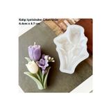 HogART Design Küçük Lale Demeti ( Model 2 ) Kokulu Taş Mum Sabun & Epoksi Silikon Kalıp