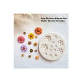 Hogart Design Küçük Papatya Çiçekleri İle Silikon Kalıp