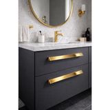 Höger Alüminyum Mobilya Gün Kulp - Gold - 320MM