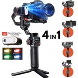 Hohem iSteady MT2 Kit Yapay Zeka Takip Sensörlü 4in1 Kamera sabitleyici Gimbal - Siyah