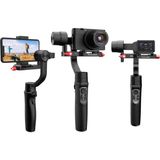 Hohem Isteady Multi Dijital Kamera Sony RX100 Serisi, Aksiyon Kamerası Gopro ve Akıllı Telefon Için Hepsi Bir Arada 3 Eksenli El Sabitleyici