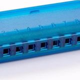 Hohner M5252 Translucent Harp Mavi Mızıka (Do Majör)
