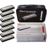 Hohner Özel Çantalı Blues Mızıka Seti 7 Adet