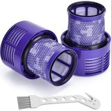 HoHumoca Dyson V10 SV12 serisi elektrikli süpürge için yıkanabilir yedek filtre, yedek HEPA posta motor filtresi Dyson V10 Cyclone hayvan Absolute Total Clean Motorhead SV12, DY#969082-01 ile uyumlu