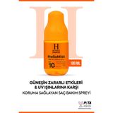 Hoito Helio Mist Güneşin Zararlı Etkilerinden ve UV Işınlarına Karşı Koruma Sağlayan 100 ml Saç Bakım Spreyi