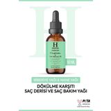 Hoito Saç Dökülmesi Karşıtı & Hızlı Uzatıcı Etkili Biberiye & Nane Saç Bakım Yağı (50 ml)