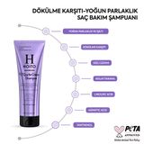 Hoito Superfood 250 ml Dökülme Karşıtı Yoğun Parlaklık ve Hızlı Uzama Saç Bakım Şampuanı