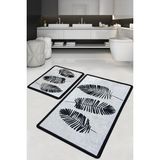 Hoja Banyo Halısı 2'li Set 60x100 Cm - 50x60 Cm Djtbanyo - 2 Lİ SET