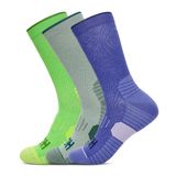 Hoka 1122931-CGNN Crew Run 3-Pack Çok Renkli Koşu Unisex Çorap