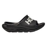 Hoka 1155154-BWHT Ora Athletic Slide Siyah Günlük Stil Unisex Terlik