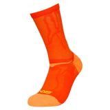 Hoka 1164333-LVA Turuncu Clifton Crew Run Unisex Koşu Çorap