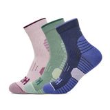 Hoka 1173952-VYR Quarter Run 3-Pack Çok Renkli Koşu Unisex Çorap