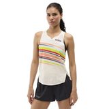 Hoka Race Day Singlet Kadın Krem Koşu Atlet 1173511P-AFLR