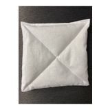 hokka tasarım El Yapımı Yıkanmamış Koyun Yünü Öksürük Gaz Bebek Çocuk Sırt Göğüs Ve Karın Yastığı 15x15 Cm