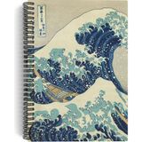 Hokusai/the Great Wave Off KANAGAWA,1829 | Spiralli Defter 05 | A5 | Çizgisiz | 100 Sayfa