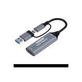 Holatec HDTV Video Capture 4K 30Hz Tipe-C USB HDMI Kablo