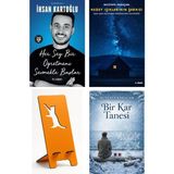 Holden Her Şey Bir Öğretmeni Sevmekle Başlar - Ihsan Kartoğlu + Kuzey Işıklarının Şarkısı + Telefon Tutucu + Bir Kar Tanesi