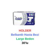 Holder -Belbantlı Hasta Bezi Large Beden 30'lu