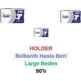 Holder - Belbantlı Hasta Bezi Large Beden 90'lı