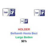 Holder - Belbantlı Hasta Bezi Large Beden 90'lı