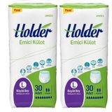 Holder Emici Külot Büyük Boy 2 Adet 30'lu Yetişkin Hasta Bezi