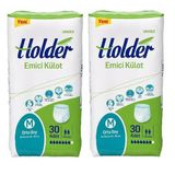 Holder Emici Külot Orta Boy 4 Adet 30'lu Yetişkin Hasta Bezi