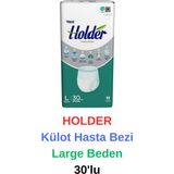 Holder -Külot Hasta Bezi Large Beden 30'lu