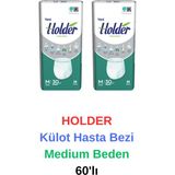 Holder- Külot Hasta Bezi Medium Beden 60'lı
